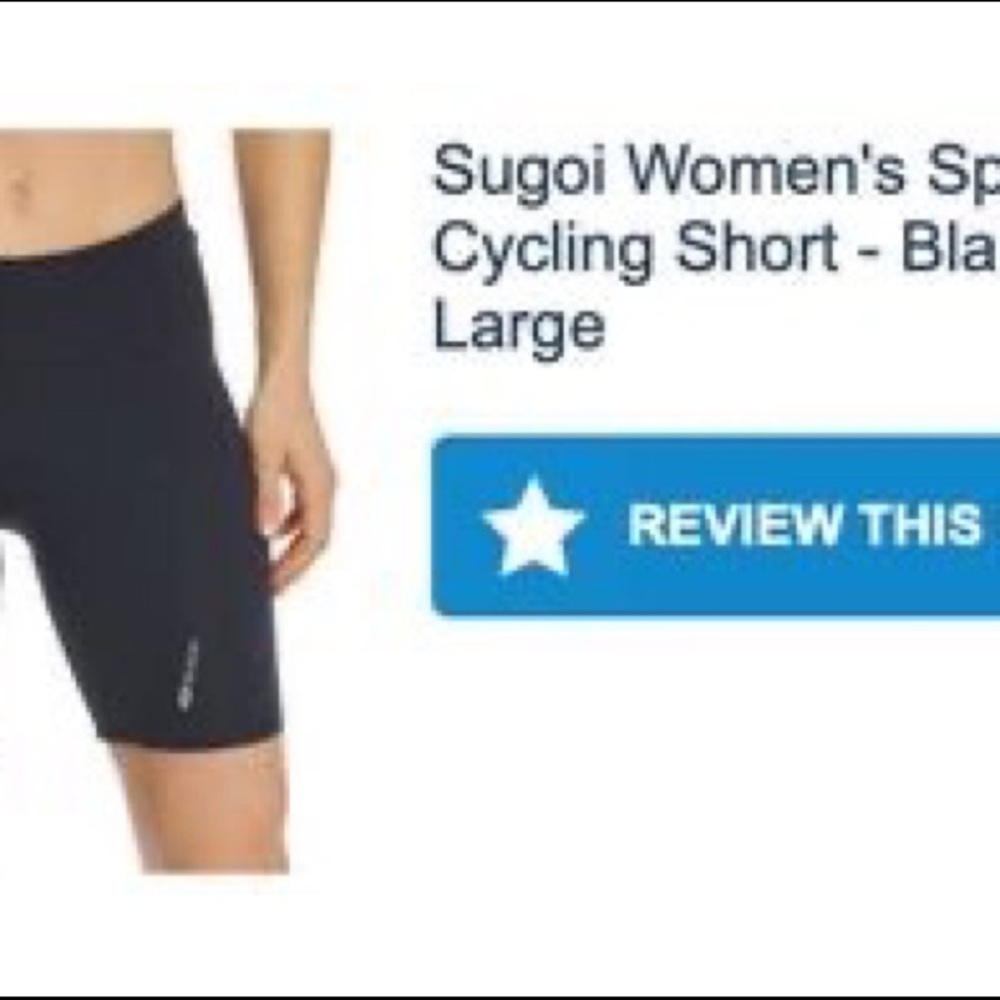 Sugoi Bike Shorts XL Brand New Never Worn